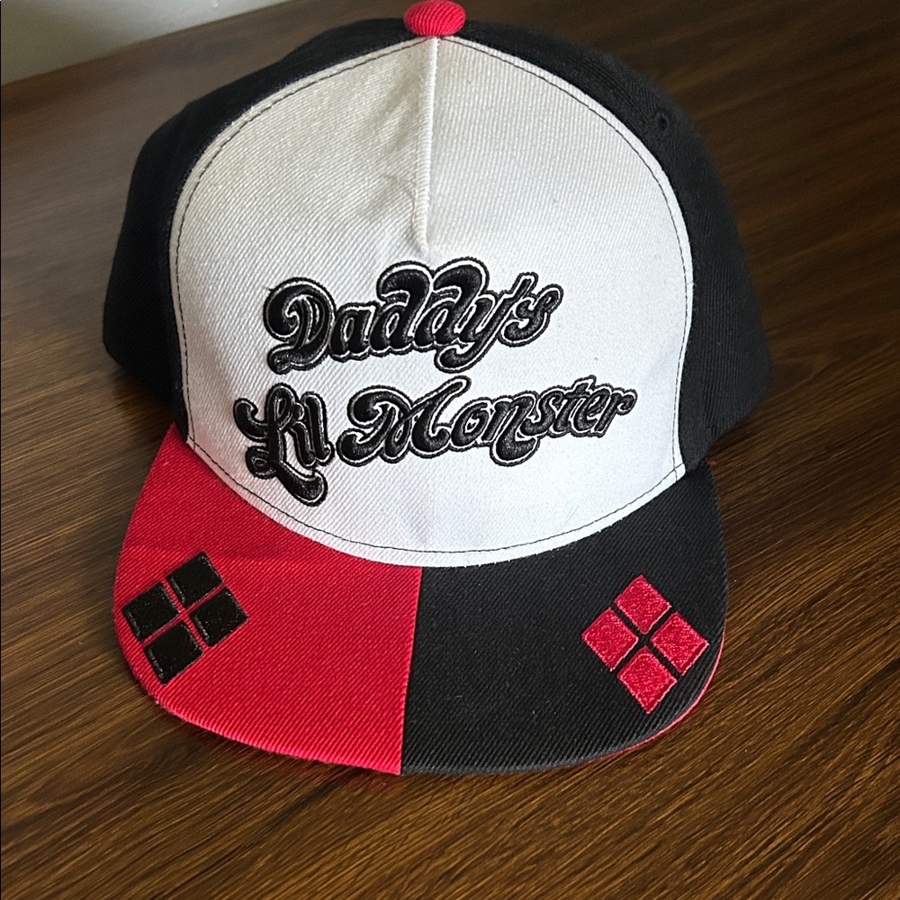 Daddy's Lil Monster Flatbrim Hat